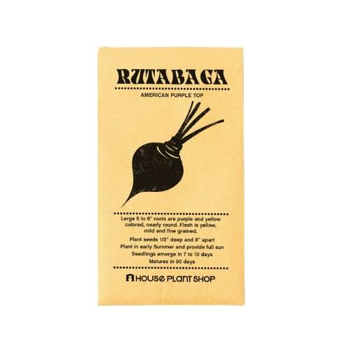 Rutabaga 'American Purple Top' Seed Packet
